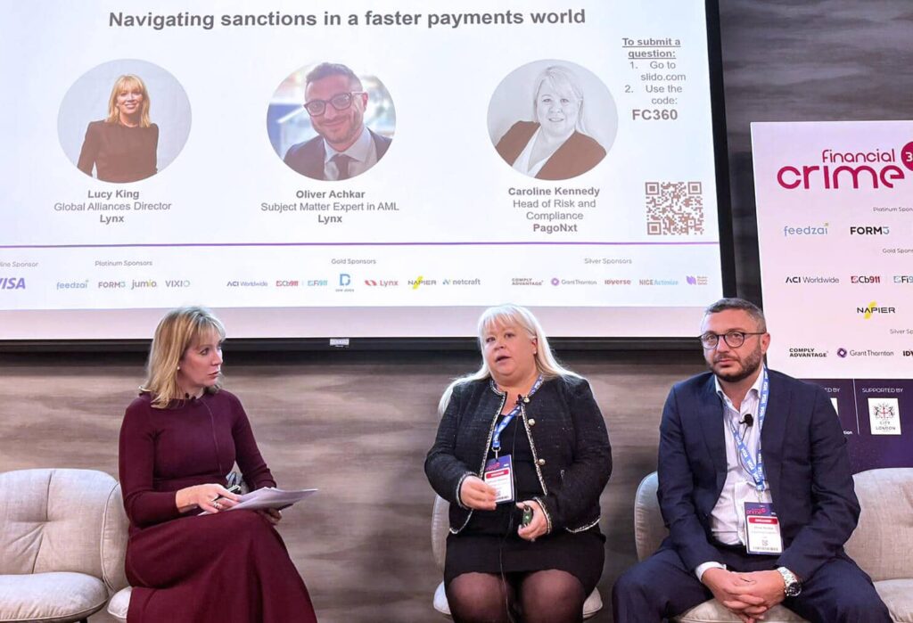 Conference against financial crimes. Navigating Sanctions in a Faster Payments World, 4 Key AML Inisghts