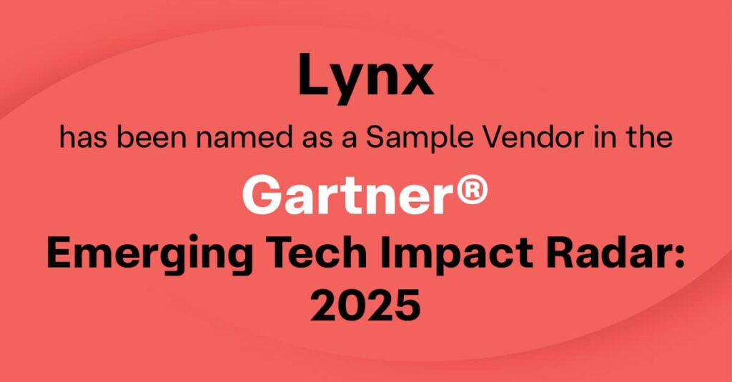 Lynx mentioned in a Gartner report