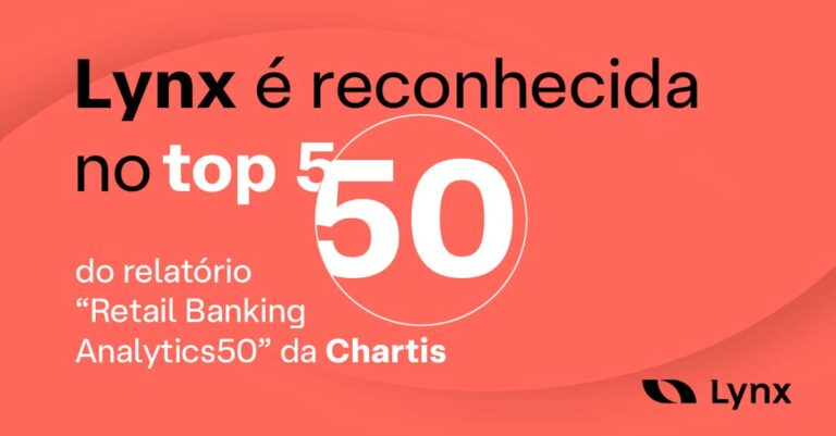 Lynx é reconhecida no Top 50 do relatório “Retail Banking Analytics50” da Chartis