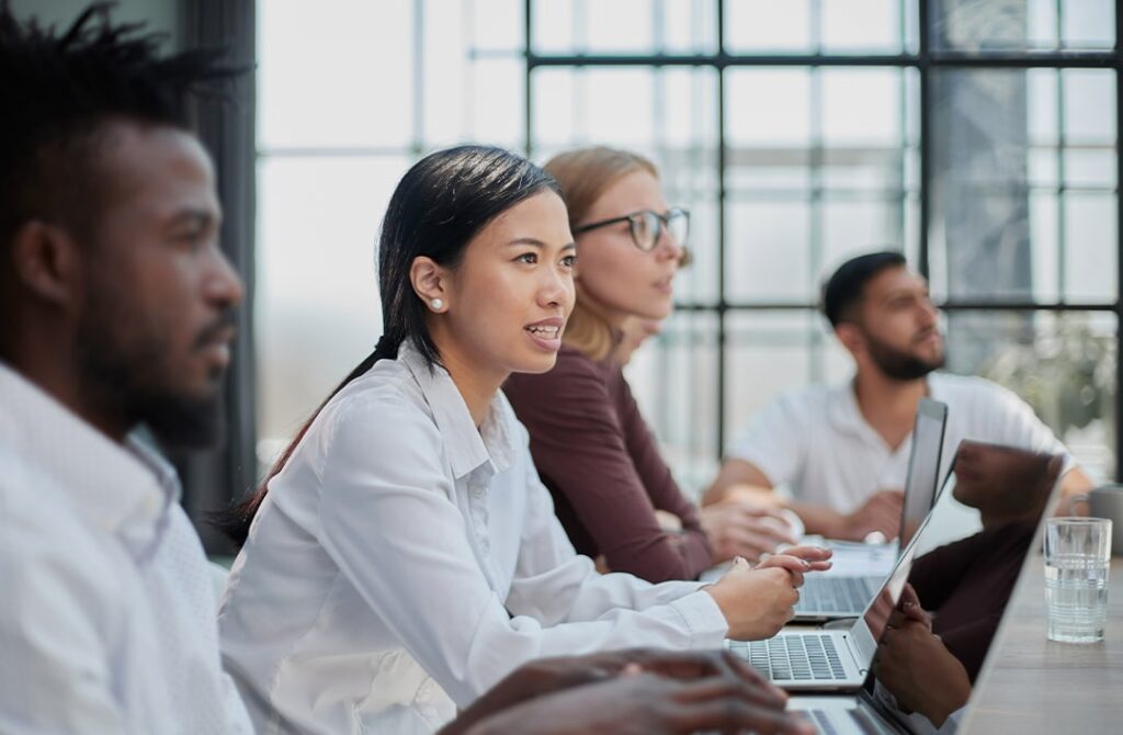 All equipped for a productive workday