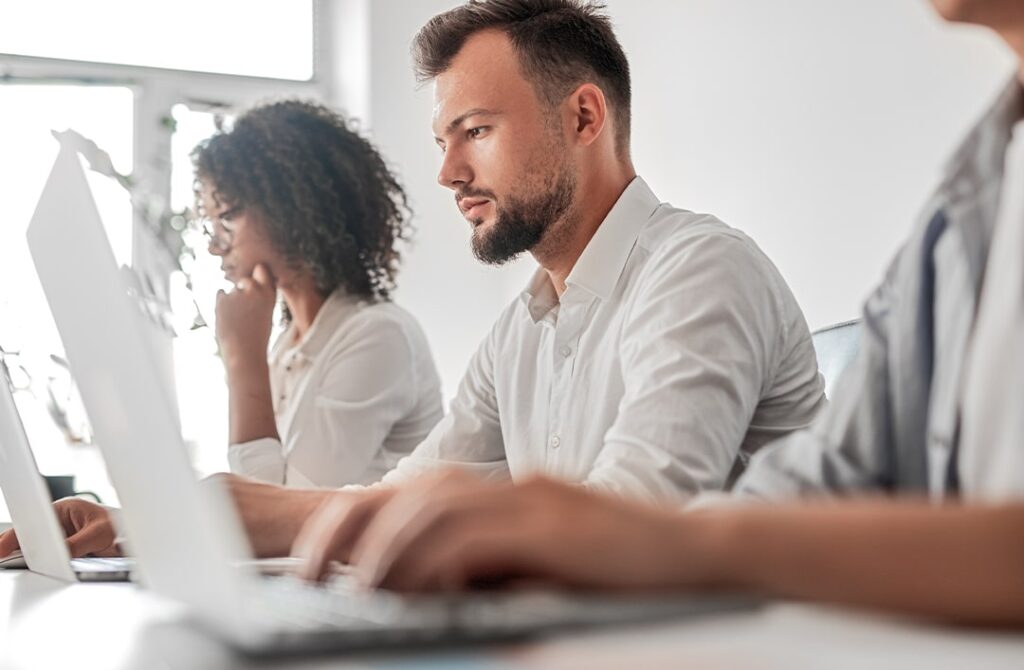 All equipped for a productive workday