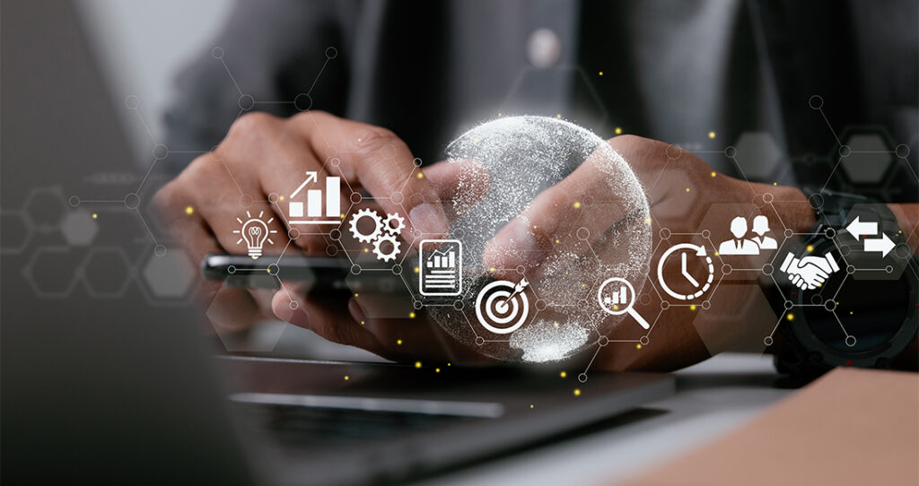 un-hombre-de-negocios-usa-un-telefono-inteligente-la-tecnologia-de-enlace-digital-bancario-y-financiero